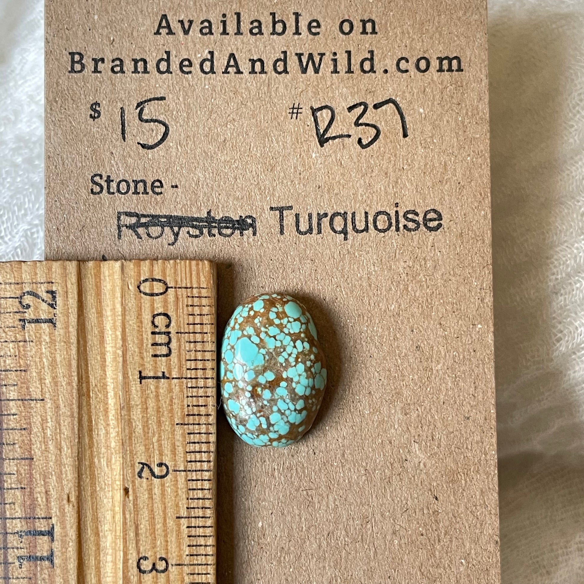 #8 Turquoise Cabochon - R37 5EE836BD-B814-4BA0-8041-7160B2FED35E Brandedandwild.com