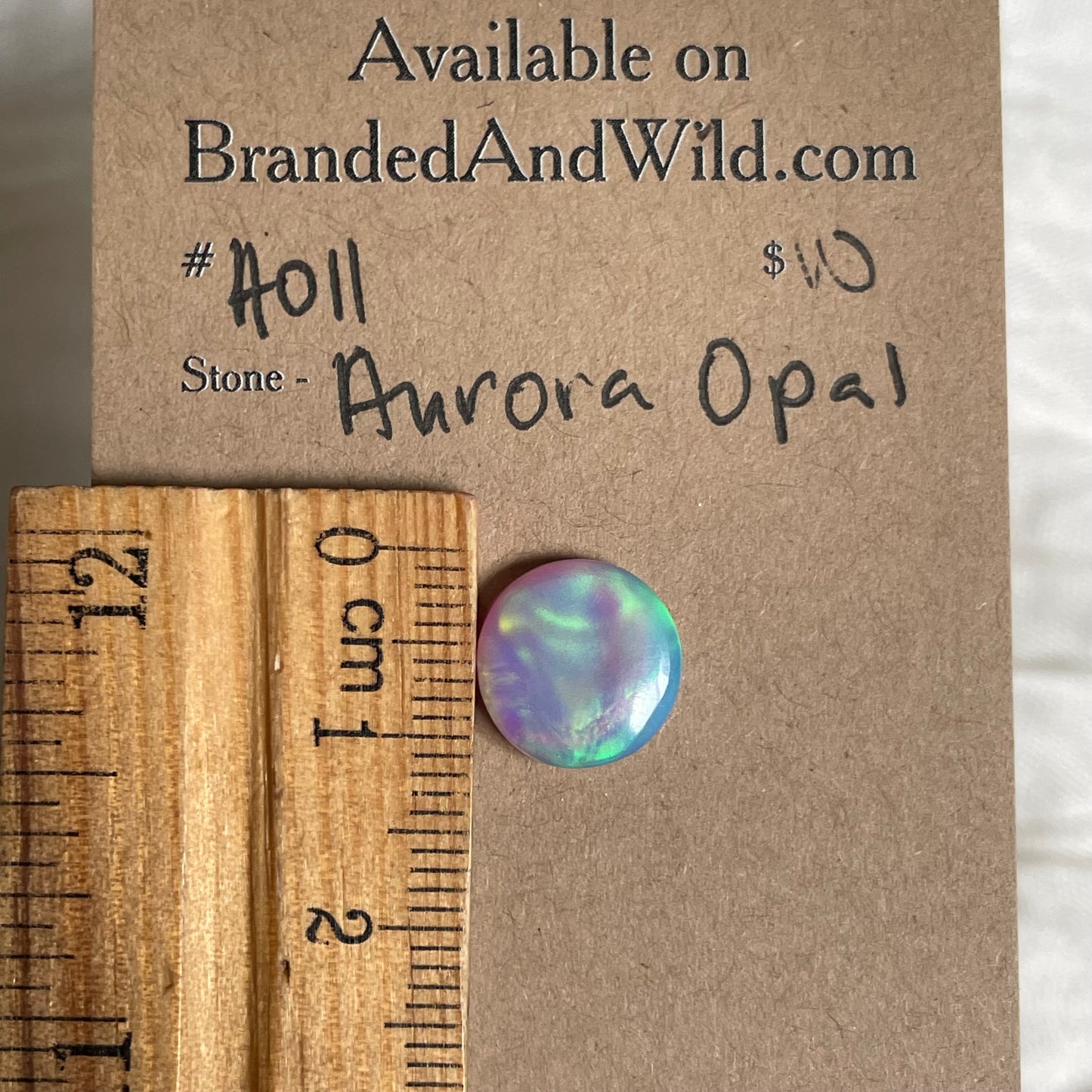 Aurora Opal Cabochon - A011 5EFAD9D2-2249-4C46-9C5E-6F5813EAFA86 Brandedandwild.com