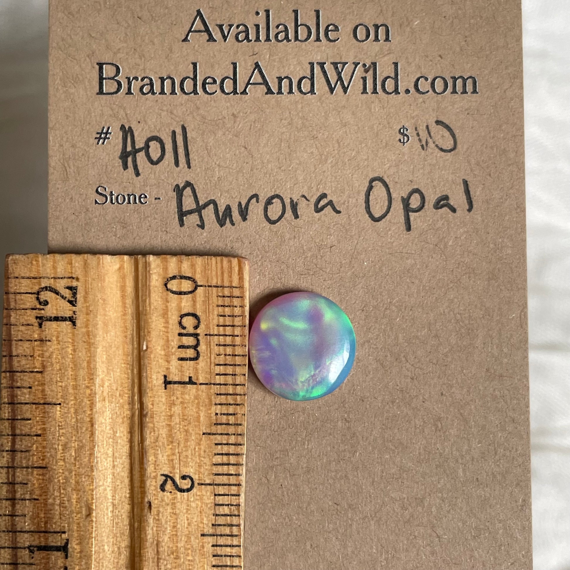 Aurora Opal Cabochon - A011 5EFAD9D2-2249-4C46-9C5E-6F5813EAFA86 Brandedandwild.com