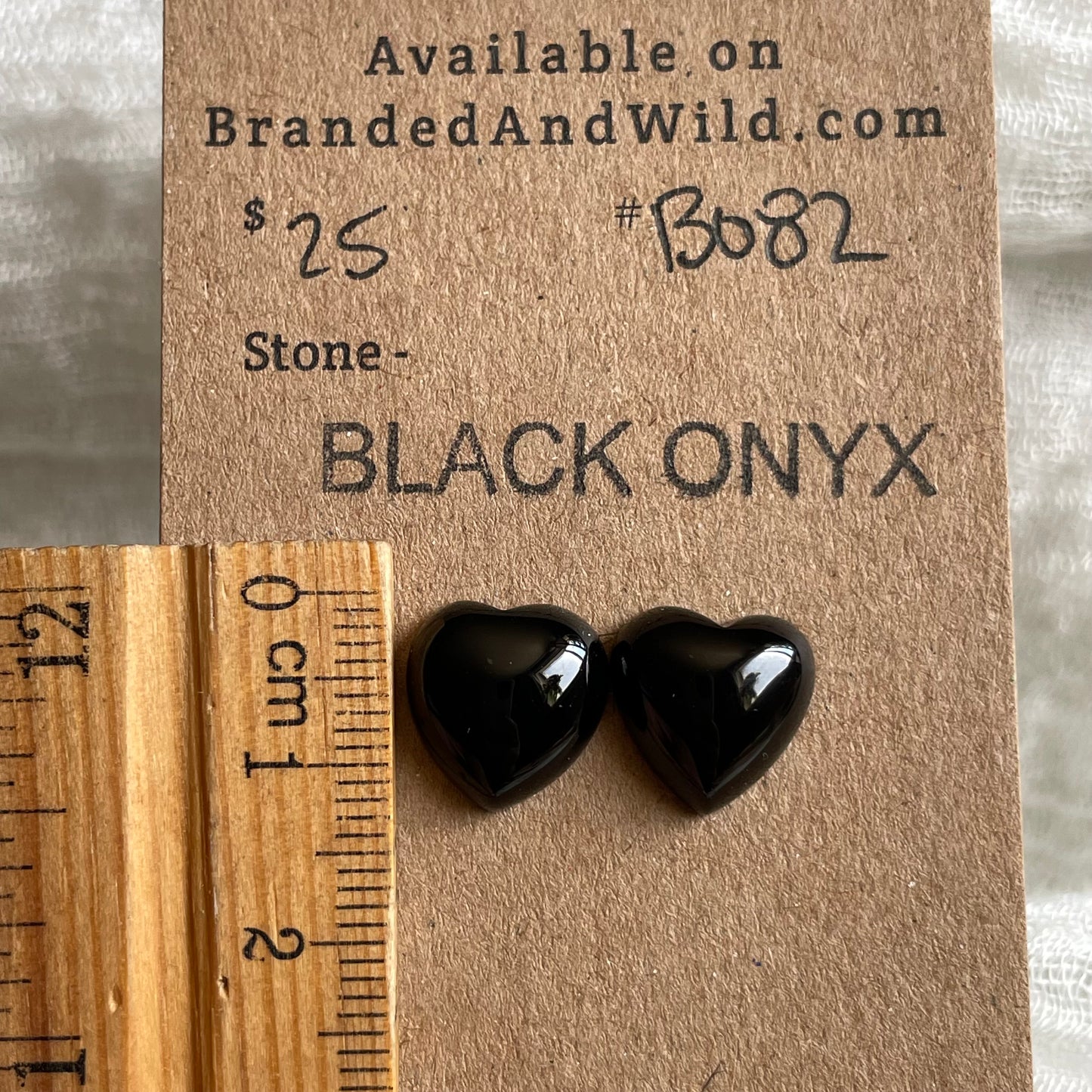 Black Onyx - Cabochon - B082