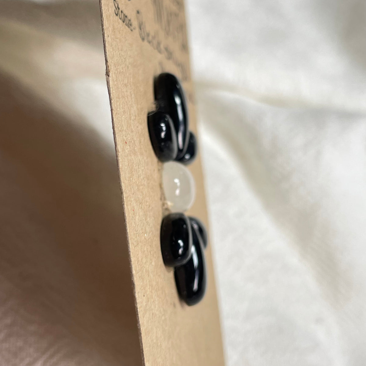 Black Onyx / Moonstone- Cabochon - Mix192 5F189382-4C39-43BA-93F0-0095C9400099 Brandedandwild.com