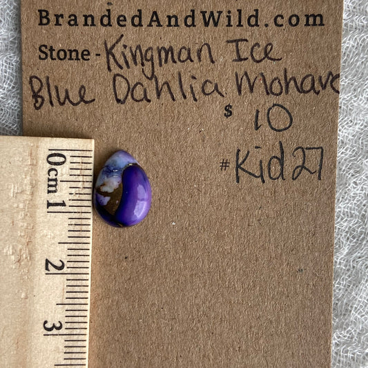 Kingman Ice Blue Dahlia Mohave - KID27