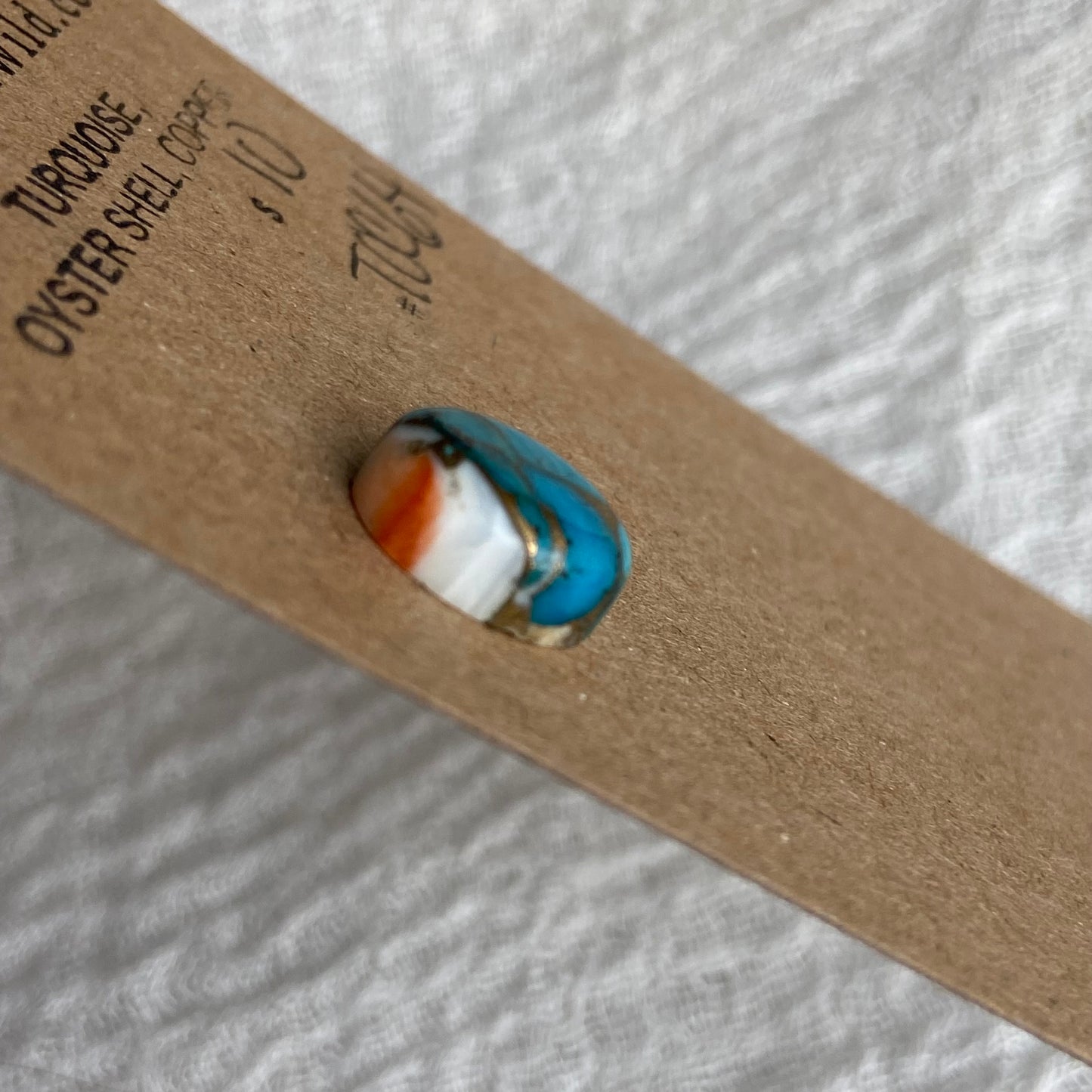Turquoise, Oyster Shell, Copper - TOC64