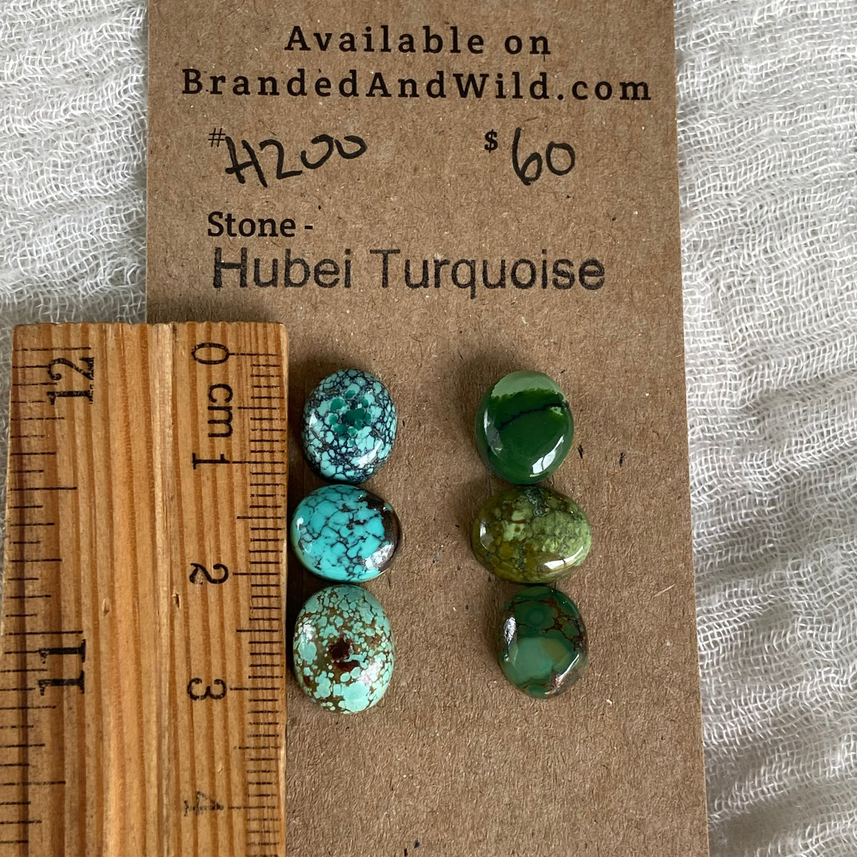 Hubei Turquoise Cabochon - H200