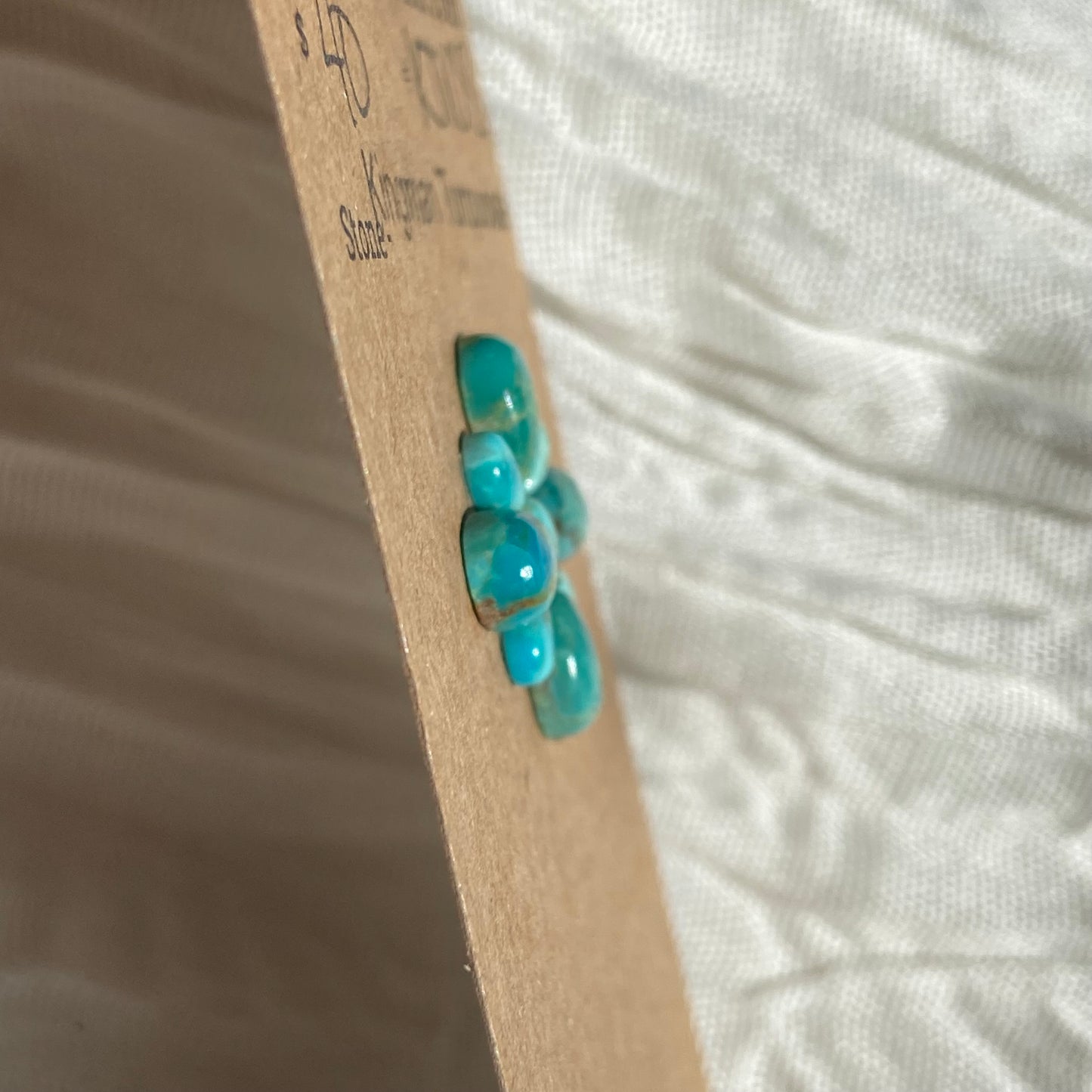 Kingman Turquoise Cabochon - KT108 5F39EB88-35B6-43F2-81EE-160211EAA28F Brandedandwild.com