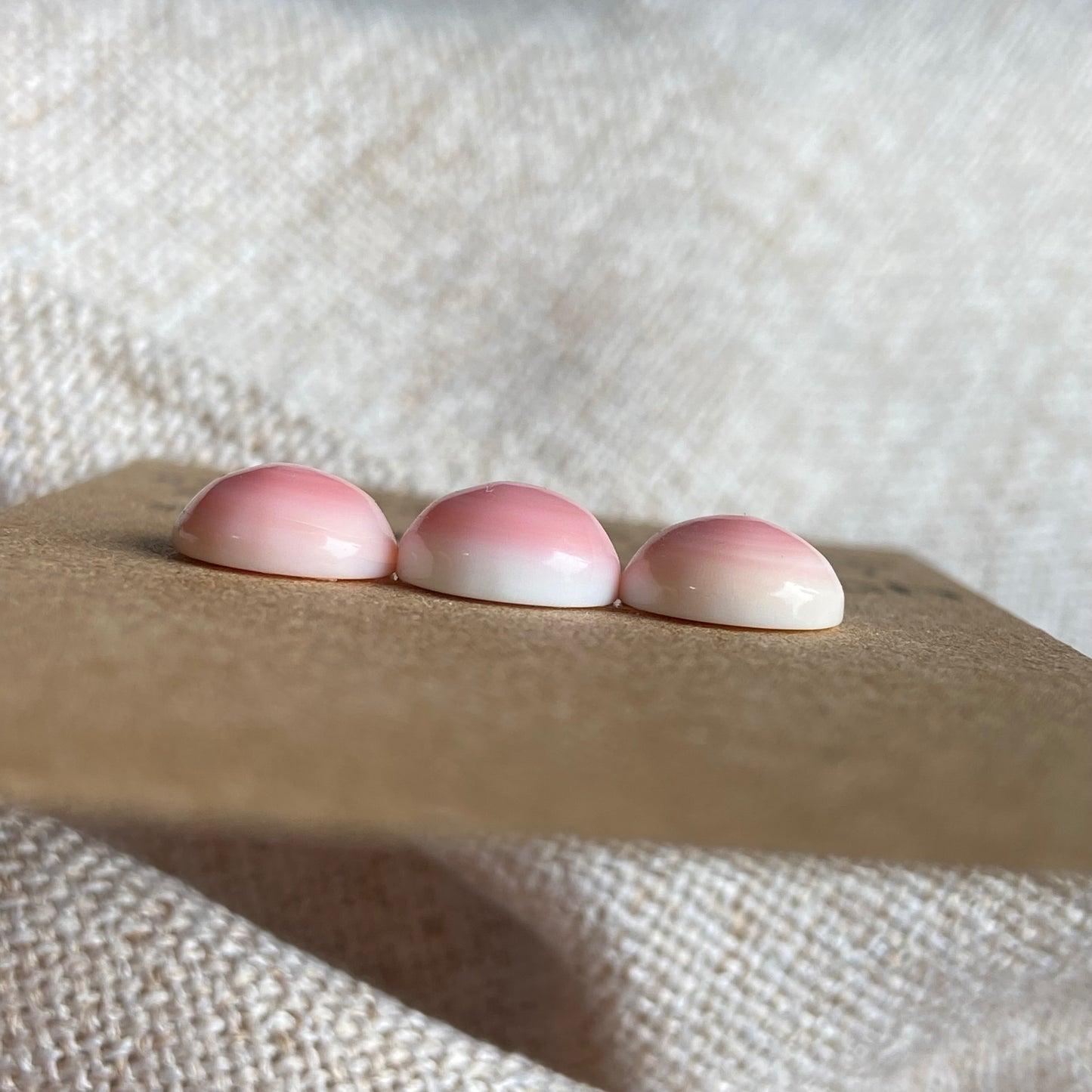 Pink Conch Cabochon - PC57 5F49EF5C-7328-419E-B767-C02D7ABF7D90 Brandedandwild.com