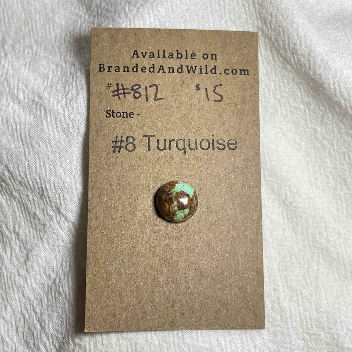#8 Turquoise Cabochon - #812