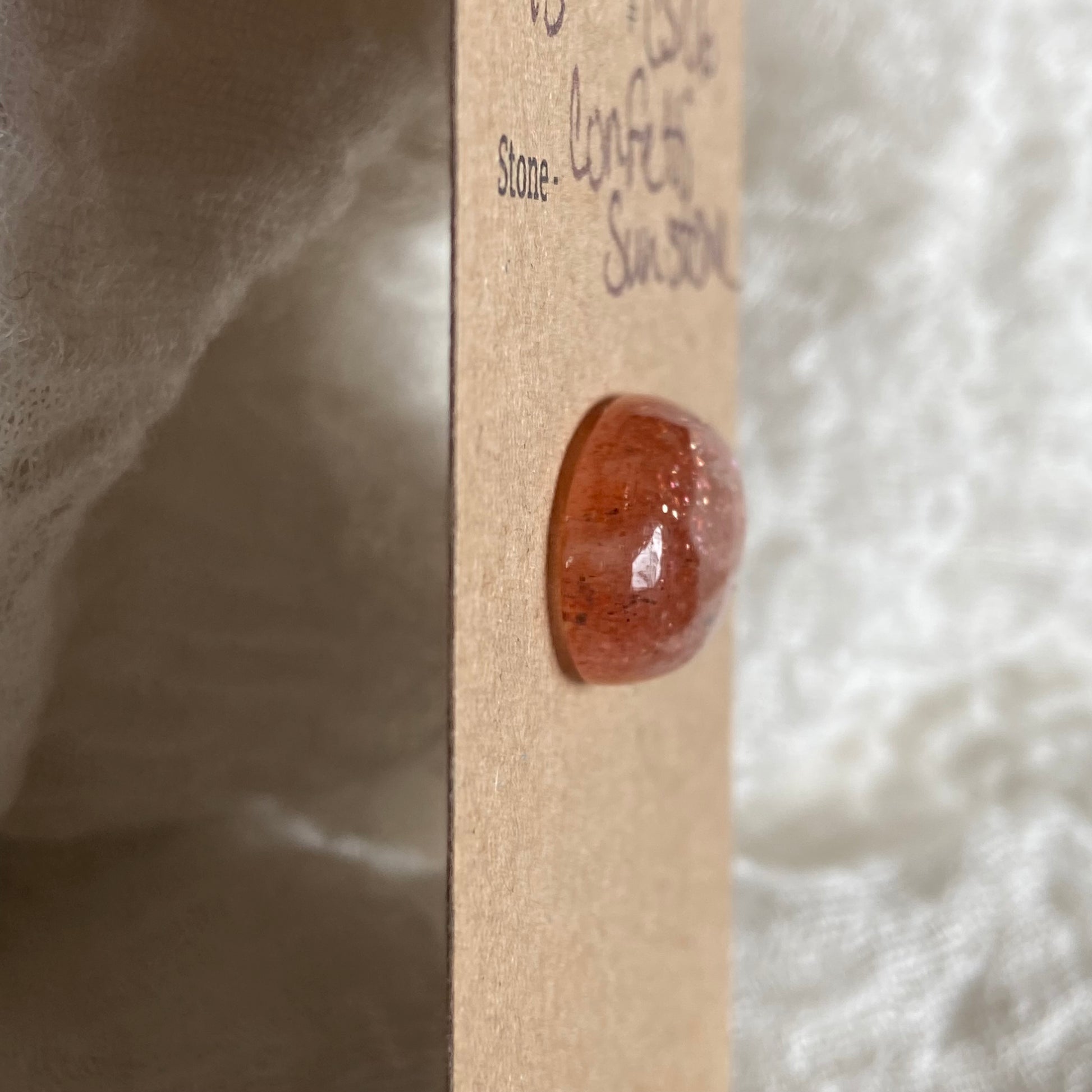 Confetti Sunstone Cabochon - CS06 5FAD52C1-5D57-4E5A-A28A-55A97E3EA39C Brandedandwild.com