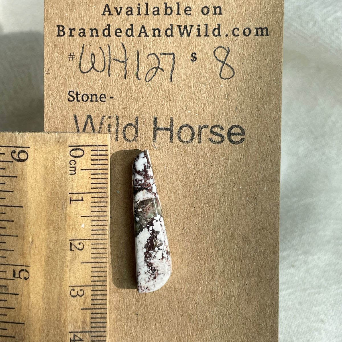 Wild Horse Cabochon - WH127 5FBDB74C-DBBF-4F7B-8634-309673853C81 Brandedandwild.com