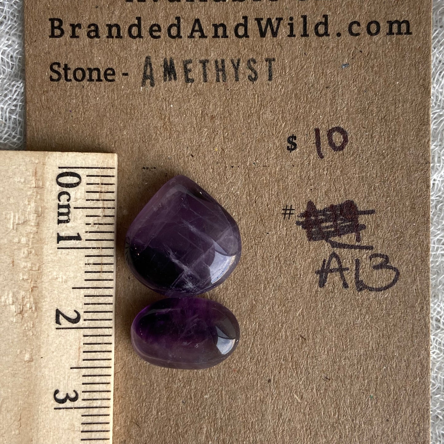 Amethyst Cabochon - A13