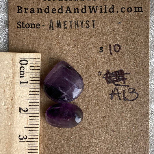 Amethyst Cabochon - A13