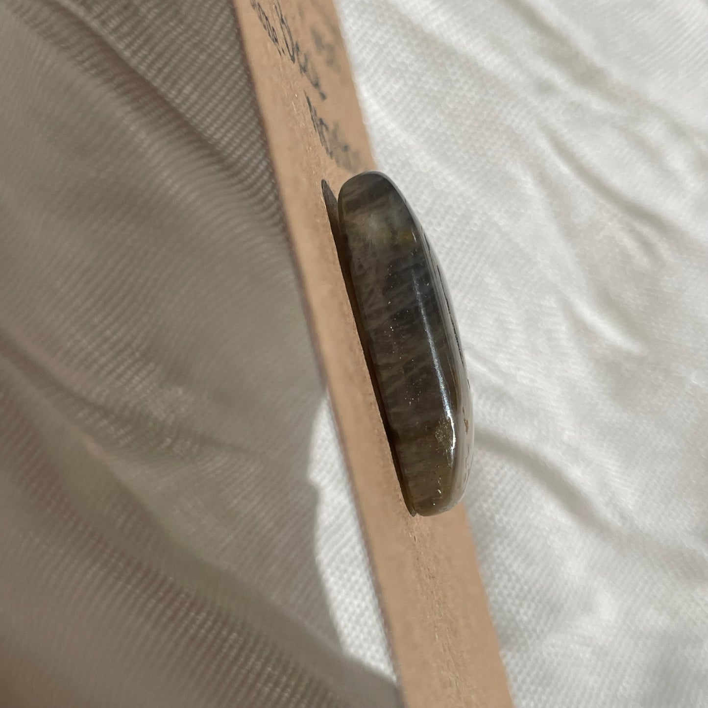 Black Moonstone Cabochon - MS03 5FFD27F4-75B0-4AA7-B615-8B713DF10B65 Brandedandwild.com