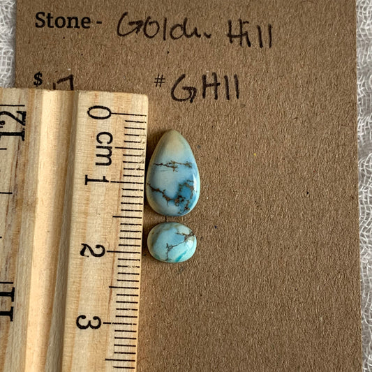 Golden Hill Turquoise Cabochon - GH11