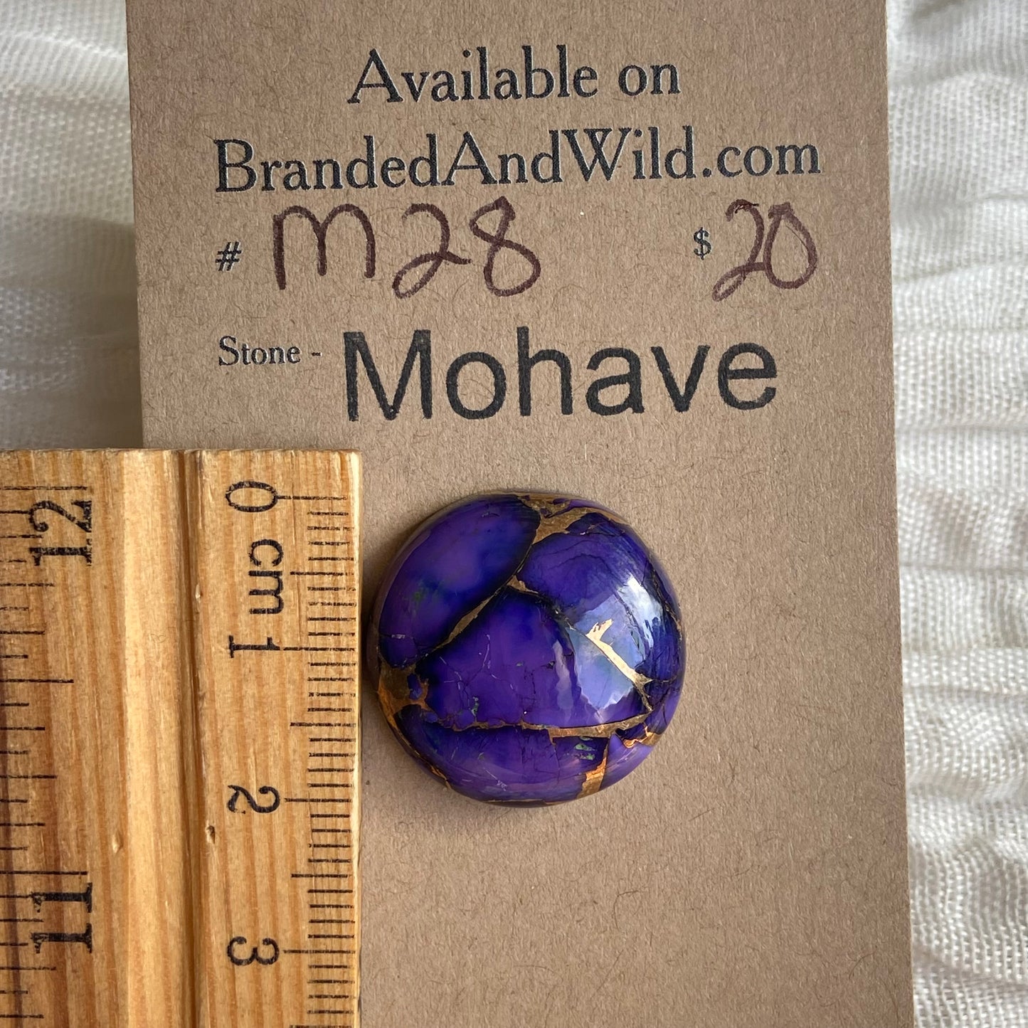 Mohave Cabochon - M28 Cabochon 601FF444-7F7D-406D-B860-8BF93EDD9606 Brandedandwild.com