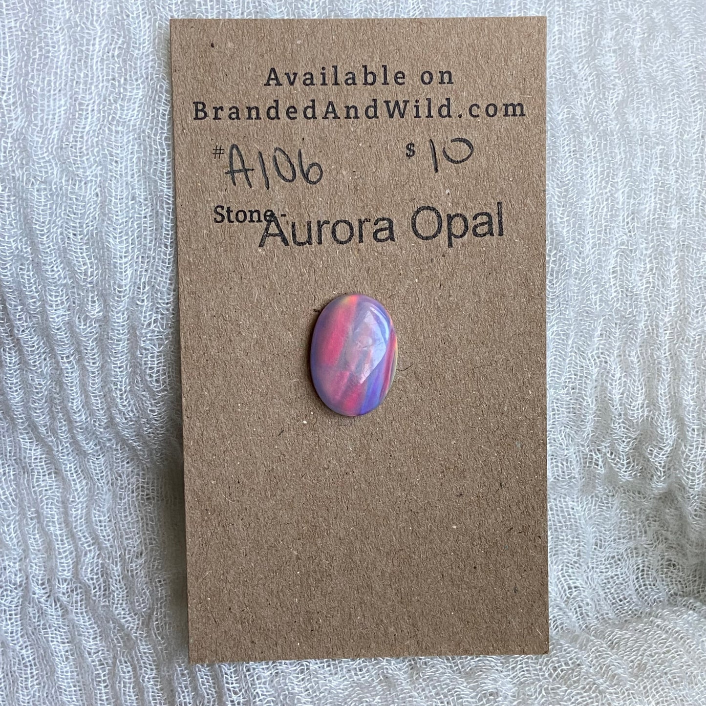Aurora Opal Cabochon - A106