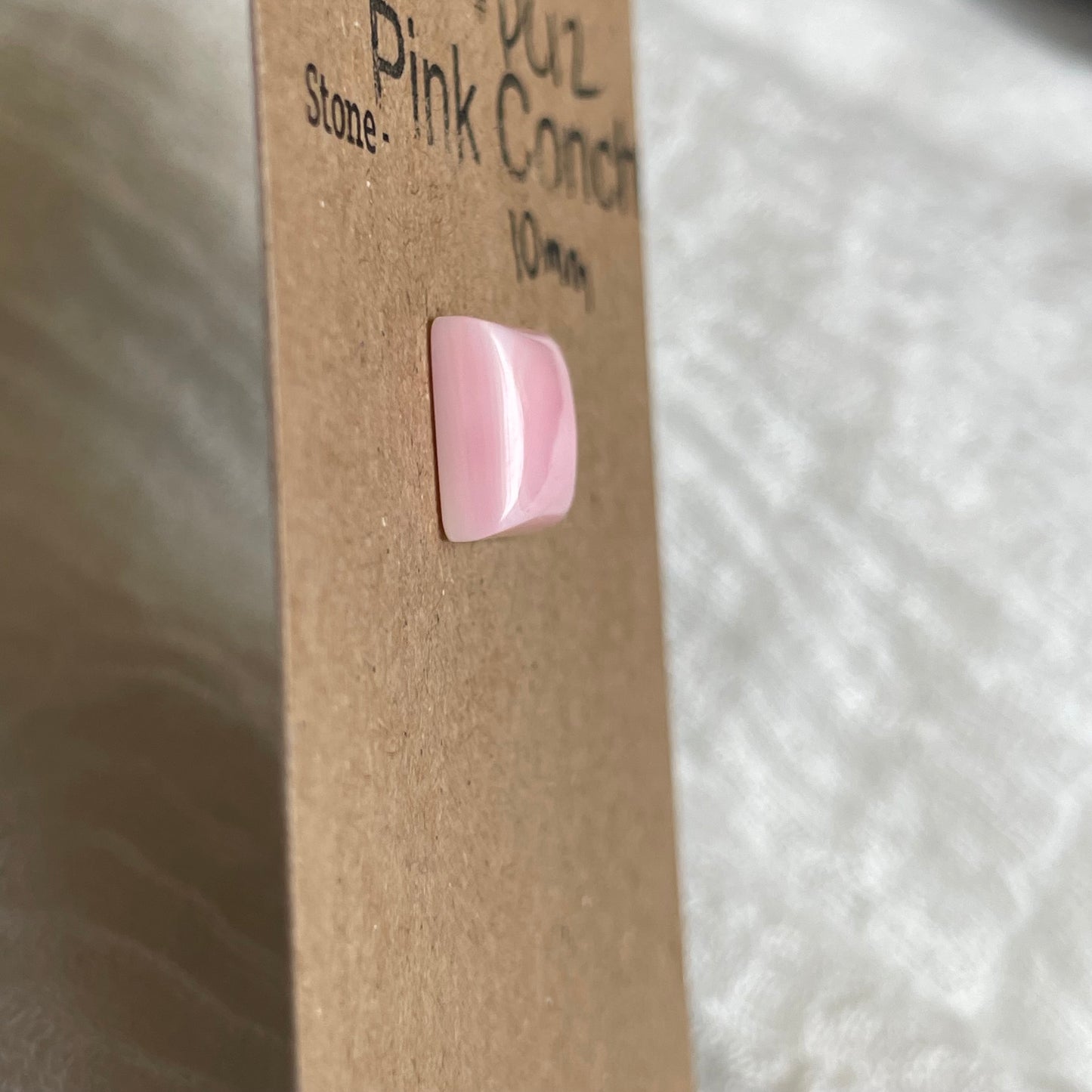 Pink Conch Cabochon - PC12