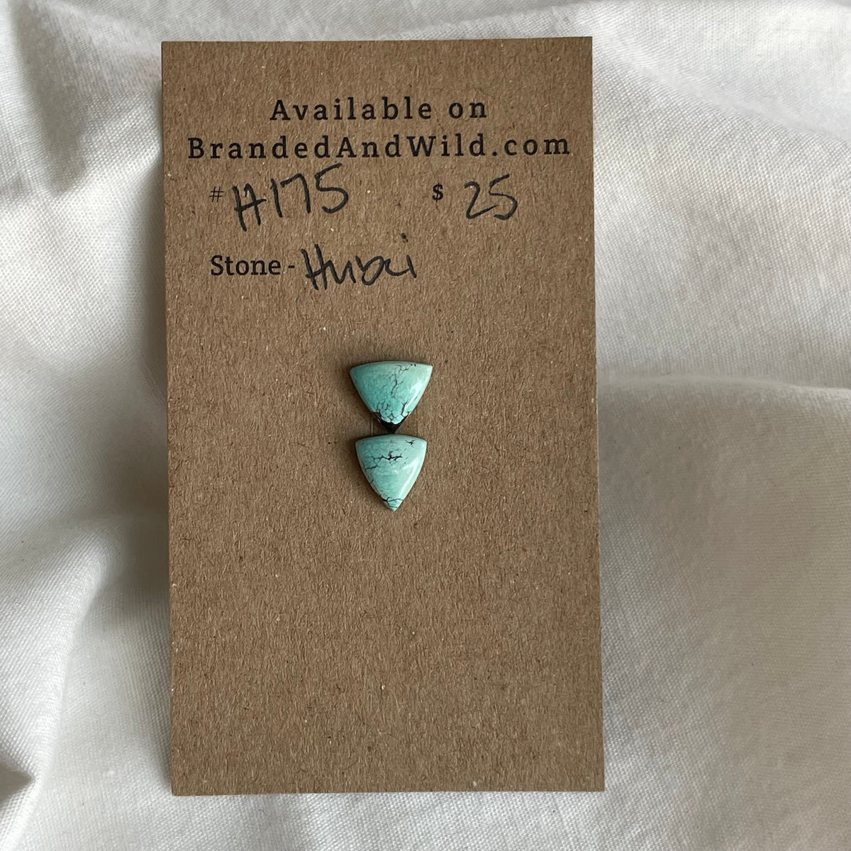 Hubei Turquoise Cabochon - H175 605F4202-AAE3-4C3C-9B75-47391E49D274 Brandedandwild.com