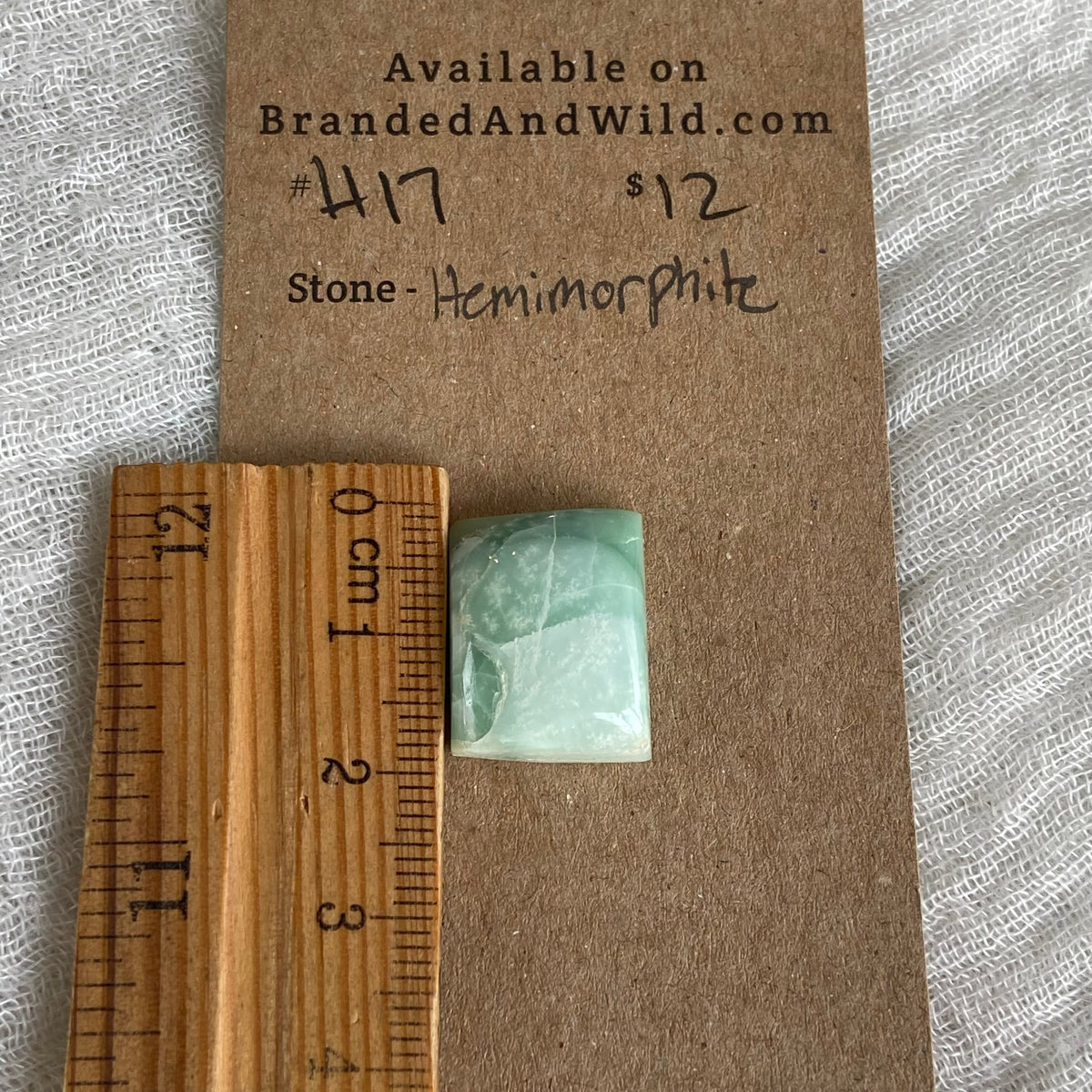 Hemimorite Cabochon - H17