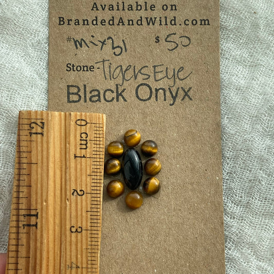 Tiger’s Eye / Black Onyx - MIX39