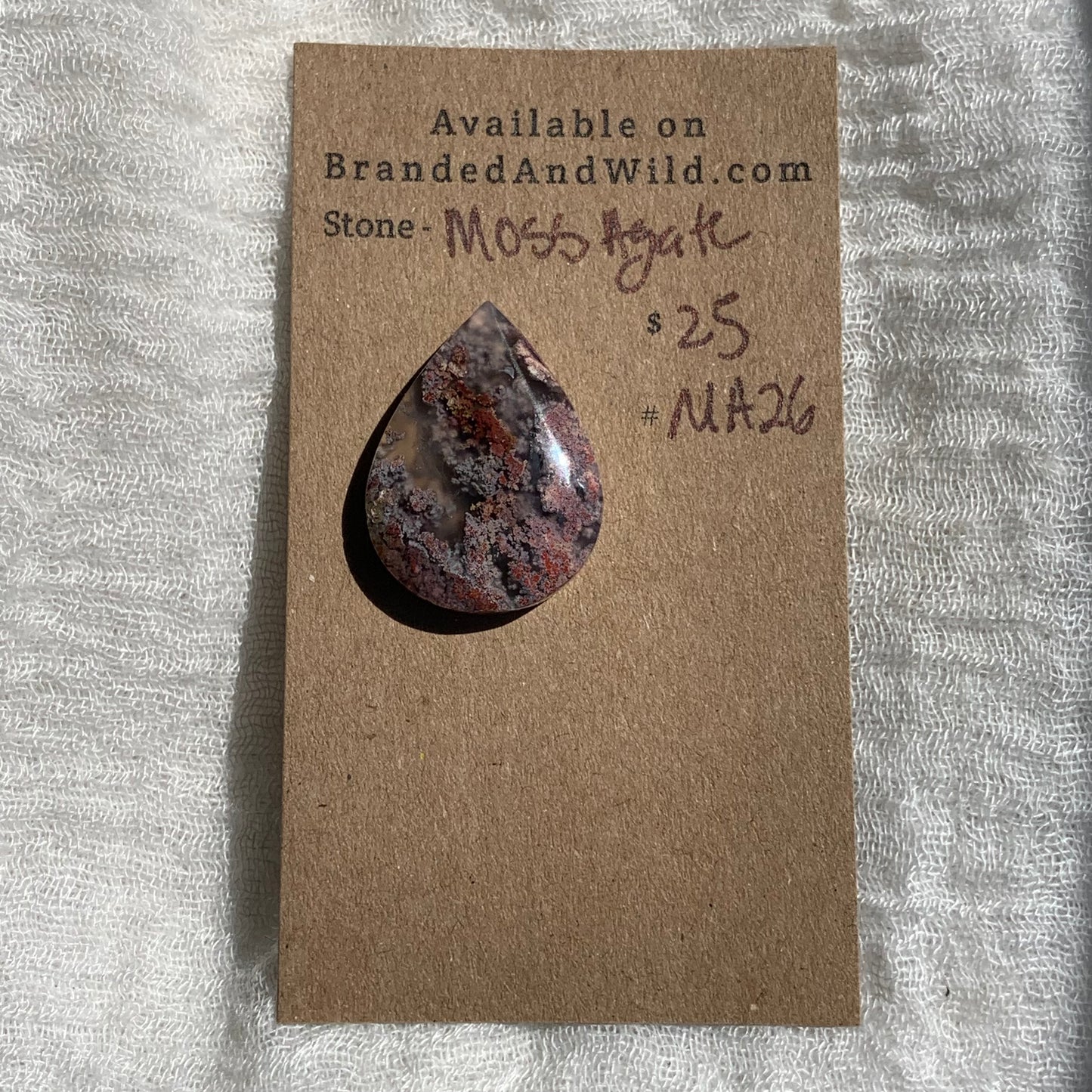 Moss Agate Cabochon- MA26
