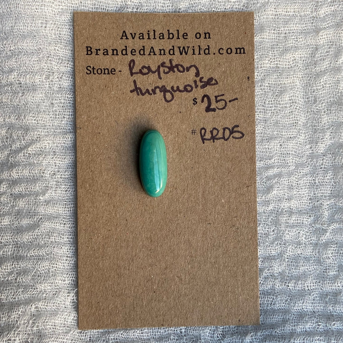 Royston Ribbon Turquoise Cabochon RR05