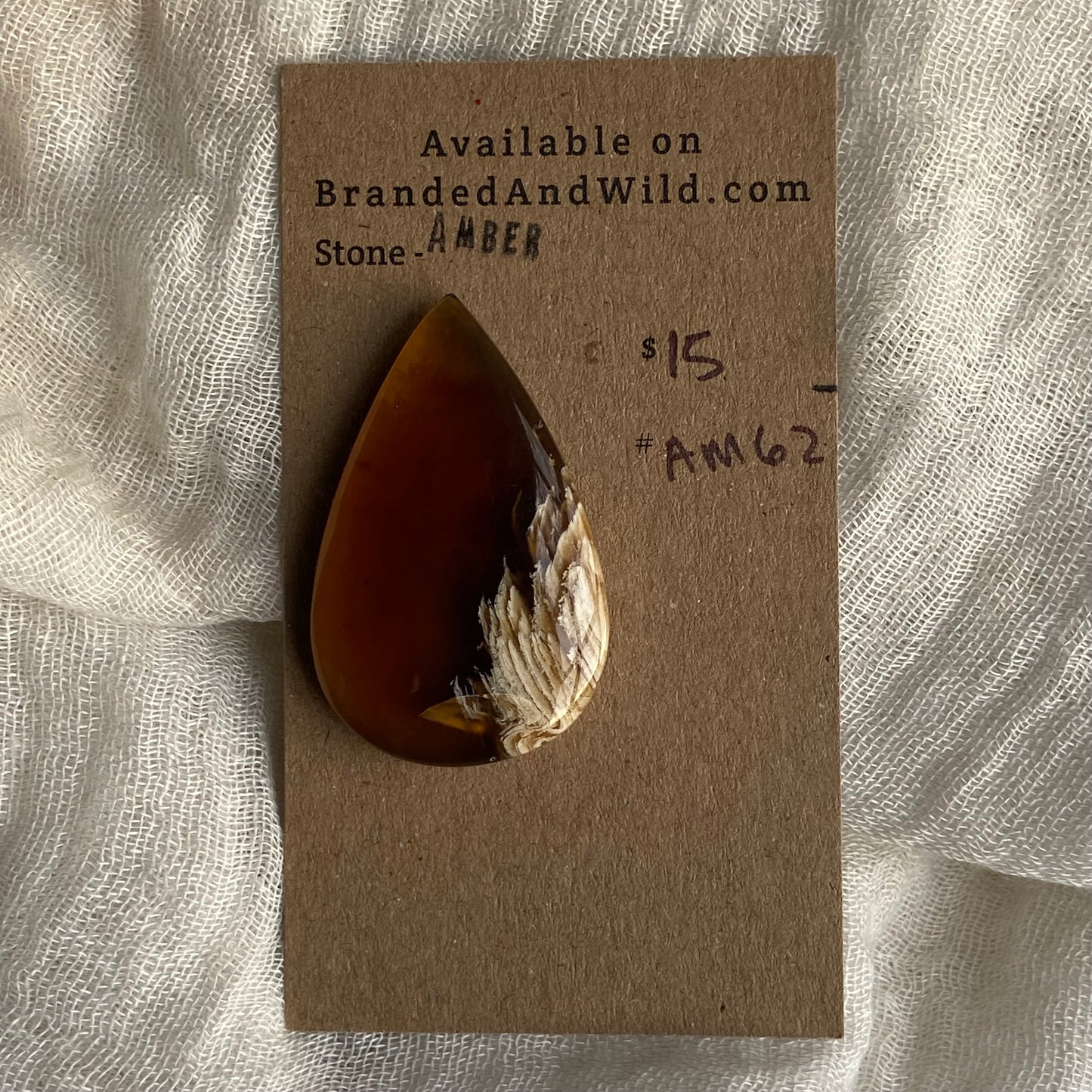 Amber Cabochon AM62