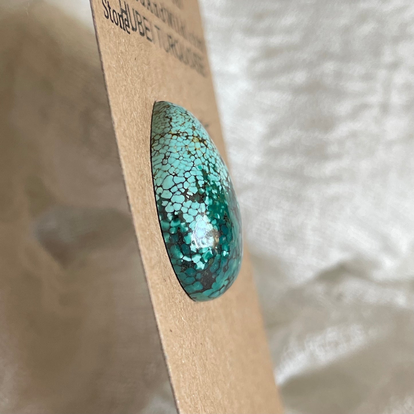 Hubei Turquoise Cabochon - H50 6088664F-DD95-4150-9D2D-F5F5B907537A Brandedandwild.com