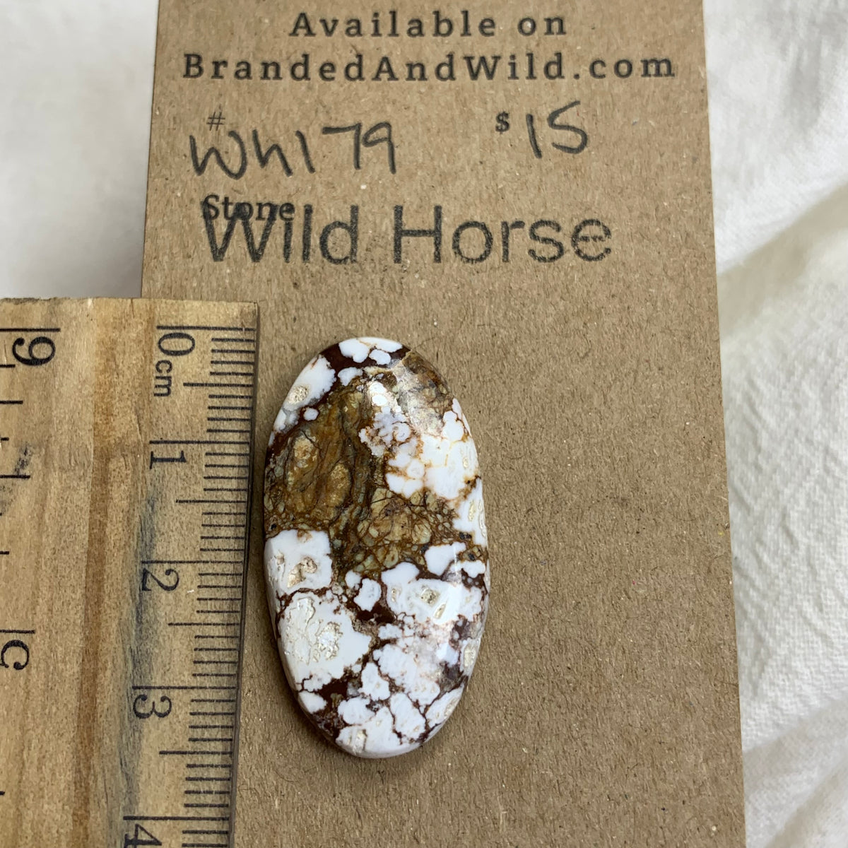 Wild Horse Cabochon - WH179 6094E424-92E2-4F6C-AF74-87617641F678 Brandedandwild.com