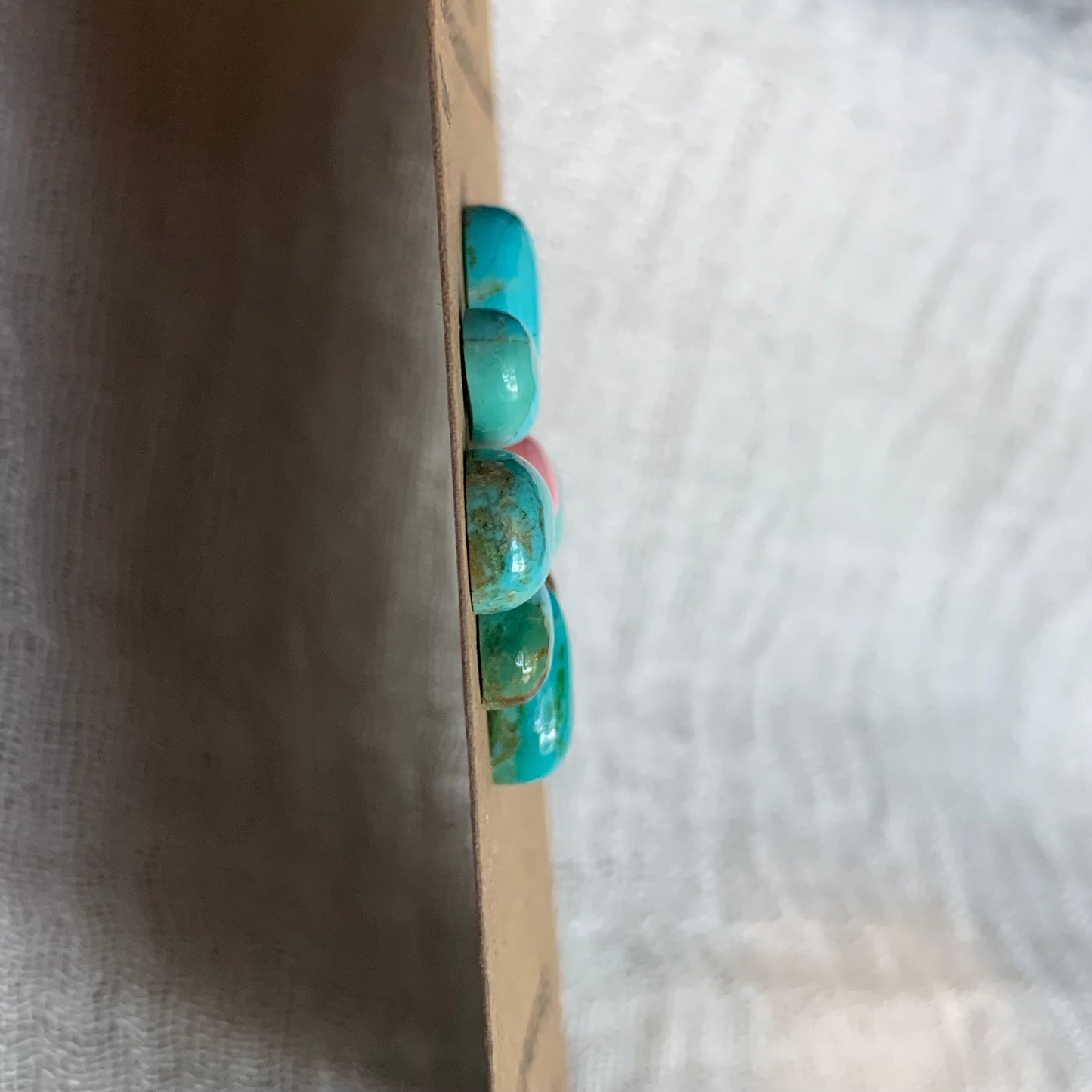 Kingman / Pink Conch Cabochon - Mix14