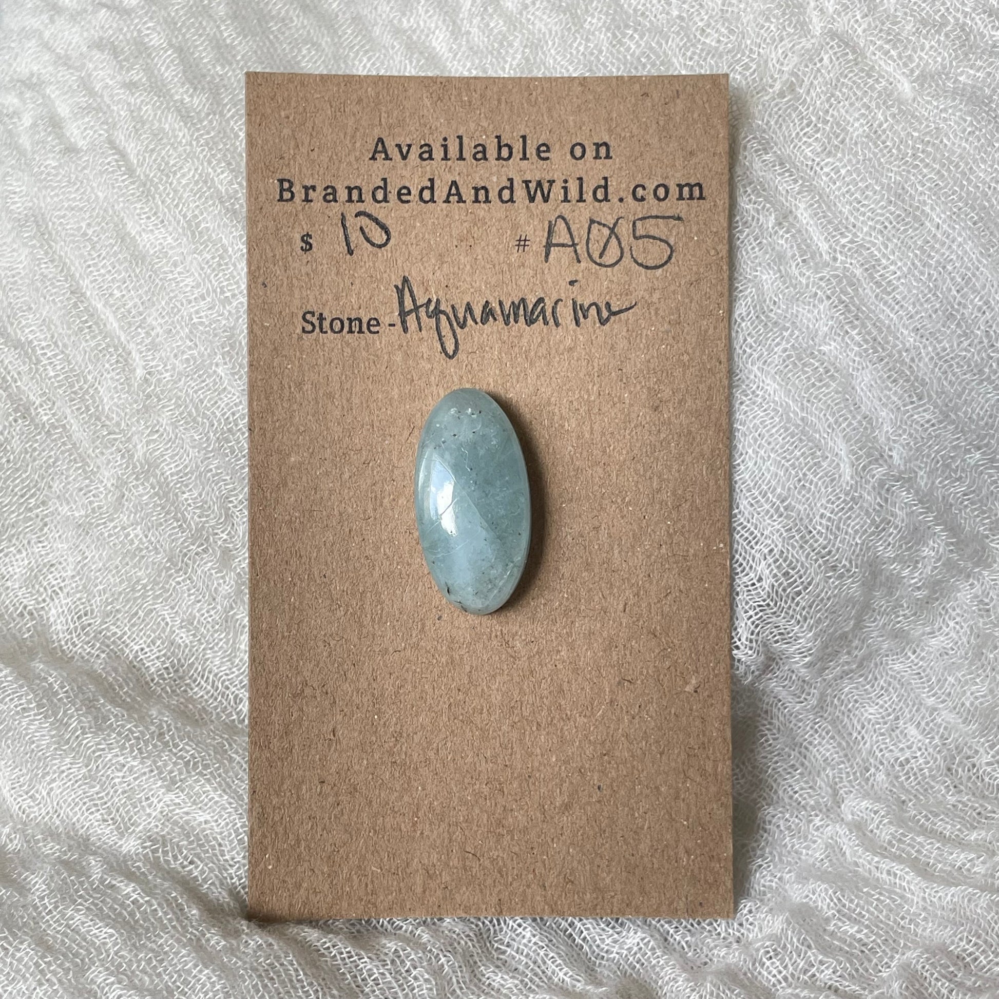 Aquamarine Cabochon AQ5 60BA5B4F-B146-47B8-9FB0-6FEB89AA72A7 Brandedandwild.com