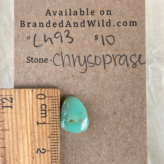 Chrysoprase Cabochon - Ch93 60E8119F-E579-4574-A298-C08B537E1F88 Brandedandwild.com