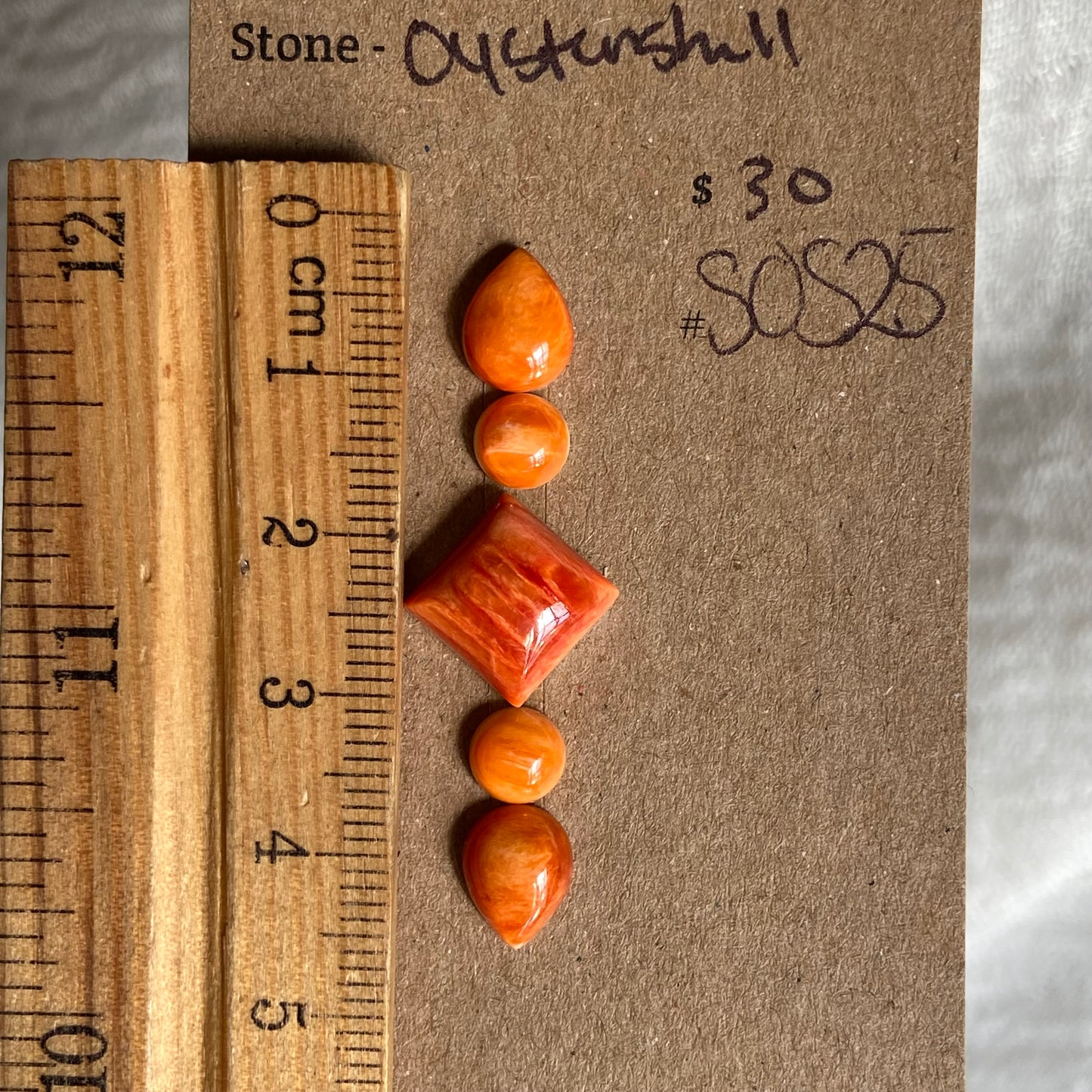 Oystershell Cabochon - SOS25