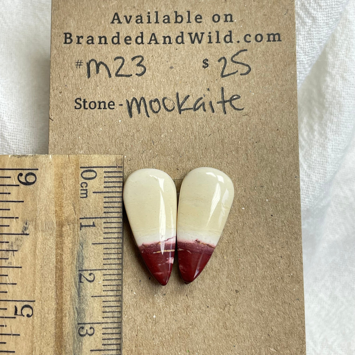 Mookaite Cabochon- M23 6115B6EB-95D0-4B23-A45B-96CCB7387E81 Brandedandwild.com