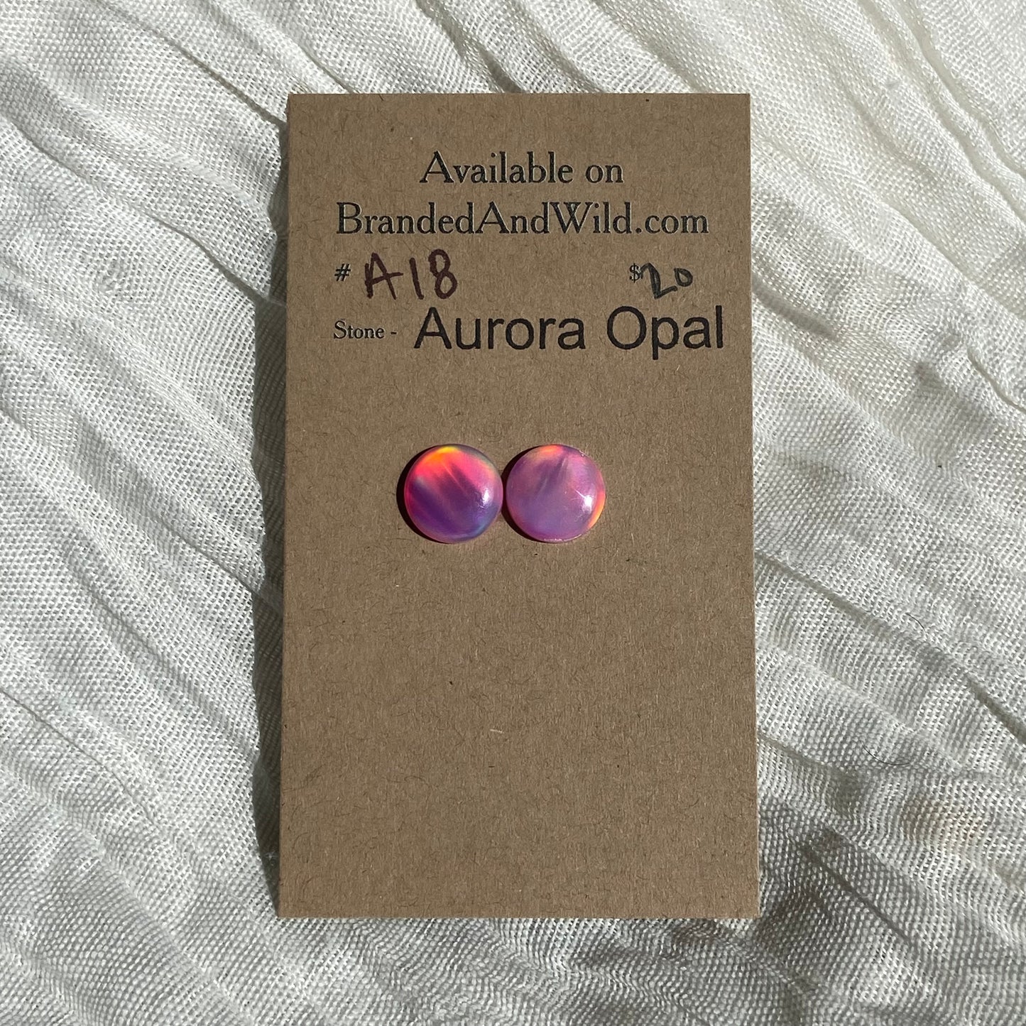 Aurora Opal Cabochon - A18 6127B4EF-1CF4-41A8-B525-0864E4DE19D5 Brandedandwild.com