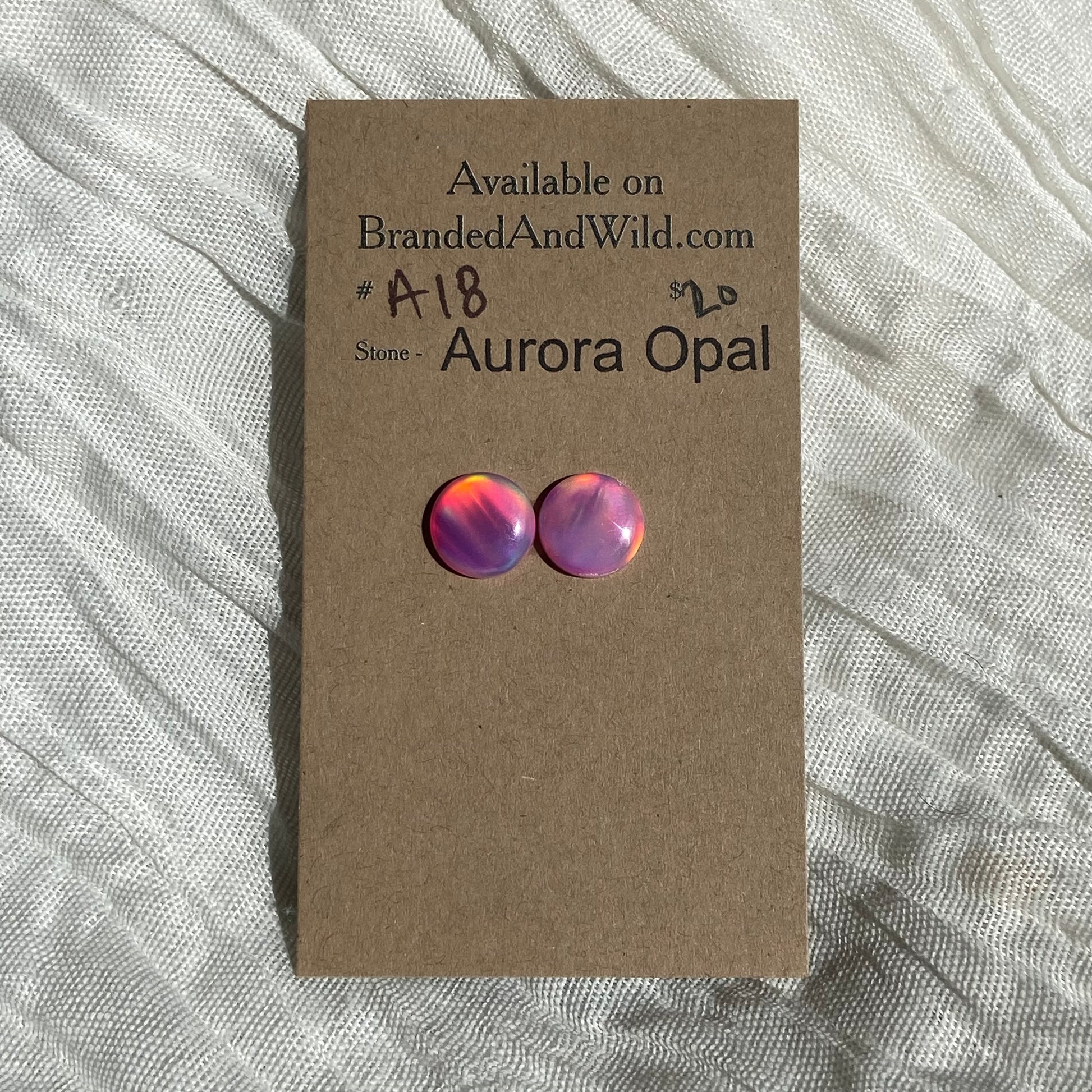 Aurora Opal Cabochon - A18 6127B4EF-1CF4-41A8-B525-0864E4DE19D5 Brandedandwild.com