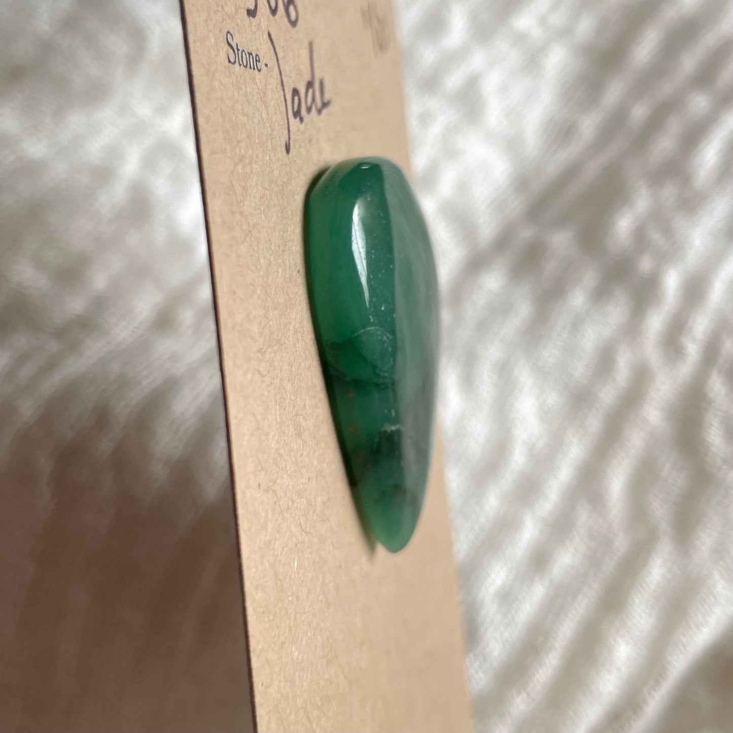 Jade Cabochon - J06 612C0CEF-F9A2-457B-AA47-EA6D96405063 Brandedandwild.com