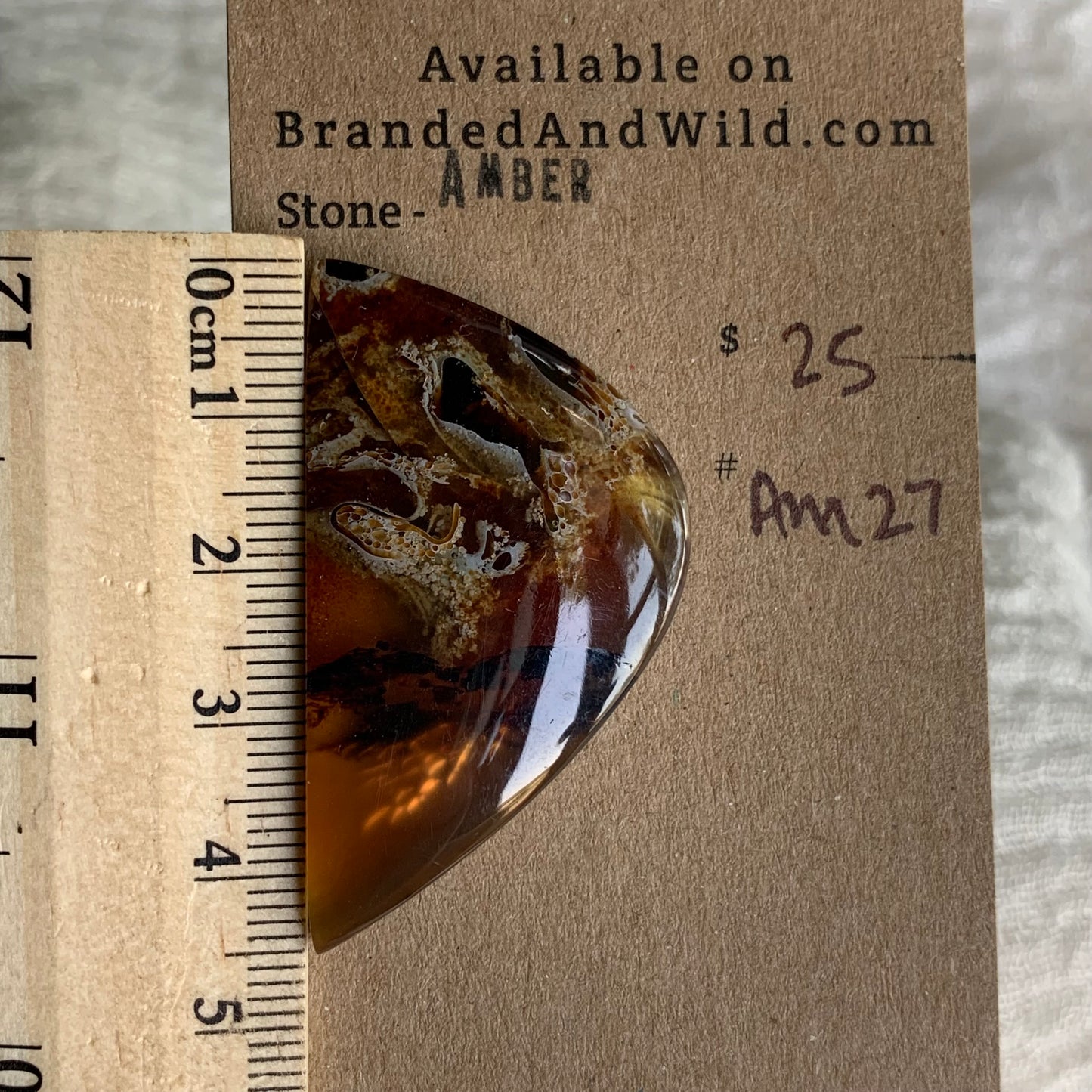 Amber Cabochon AM27