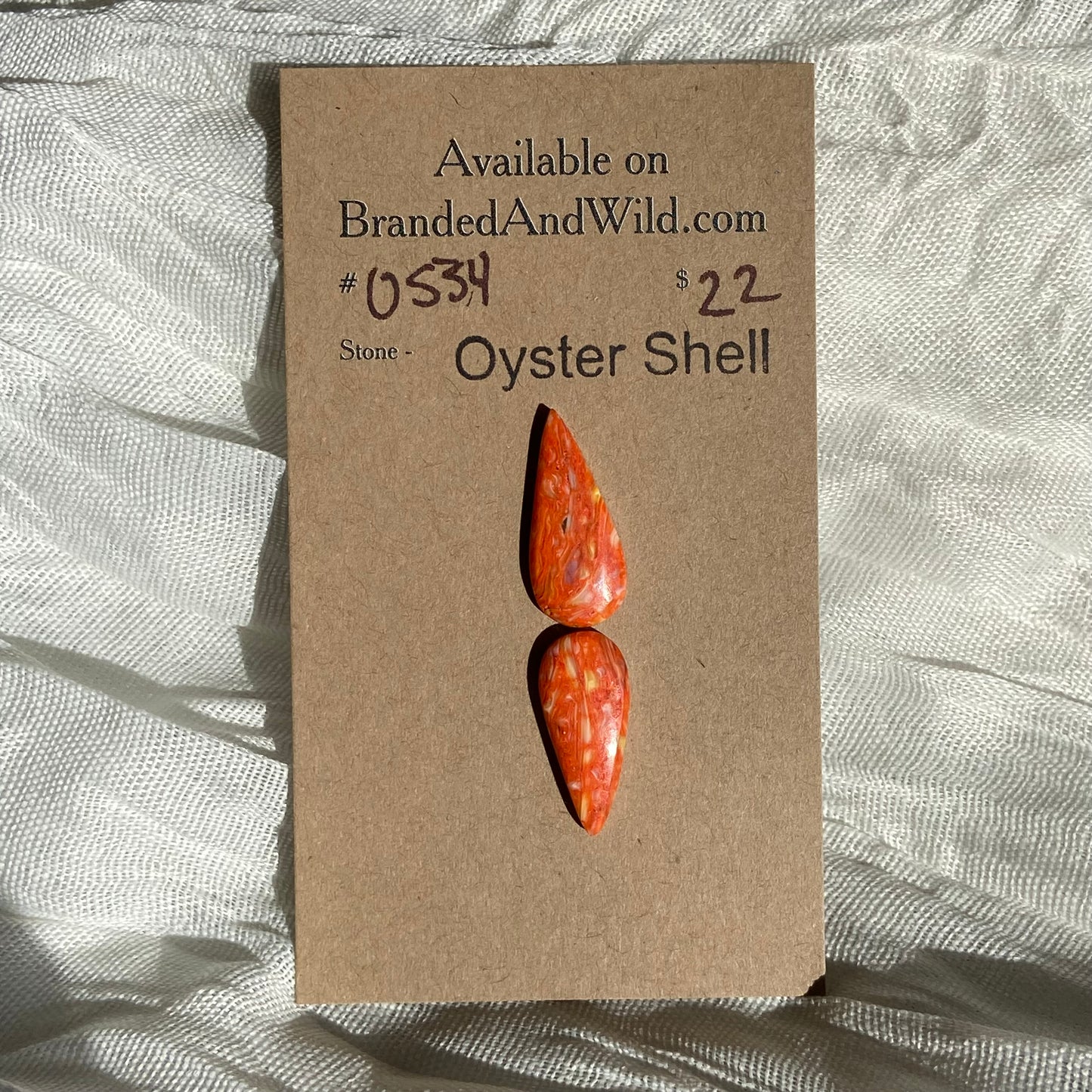 Oystershell Cabochon - OS34 61598177-686A-4DDB-9569-D7519E2DA53C Brandedandwild.com