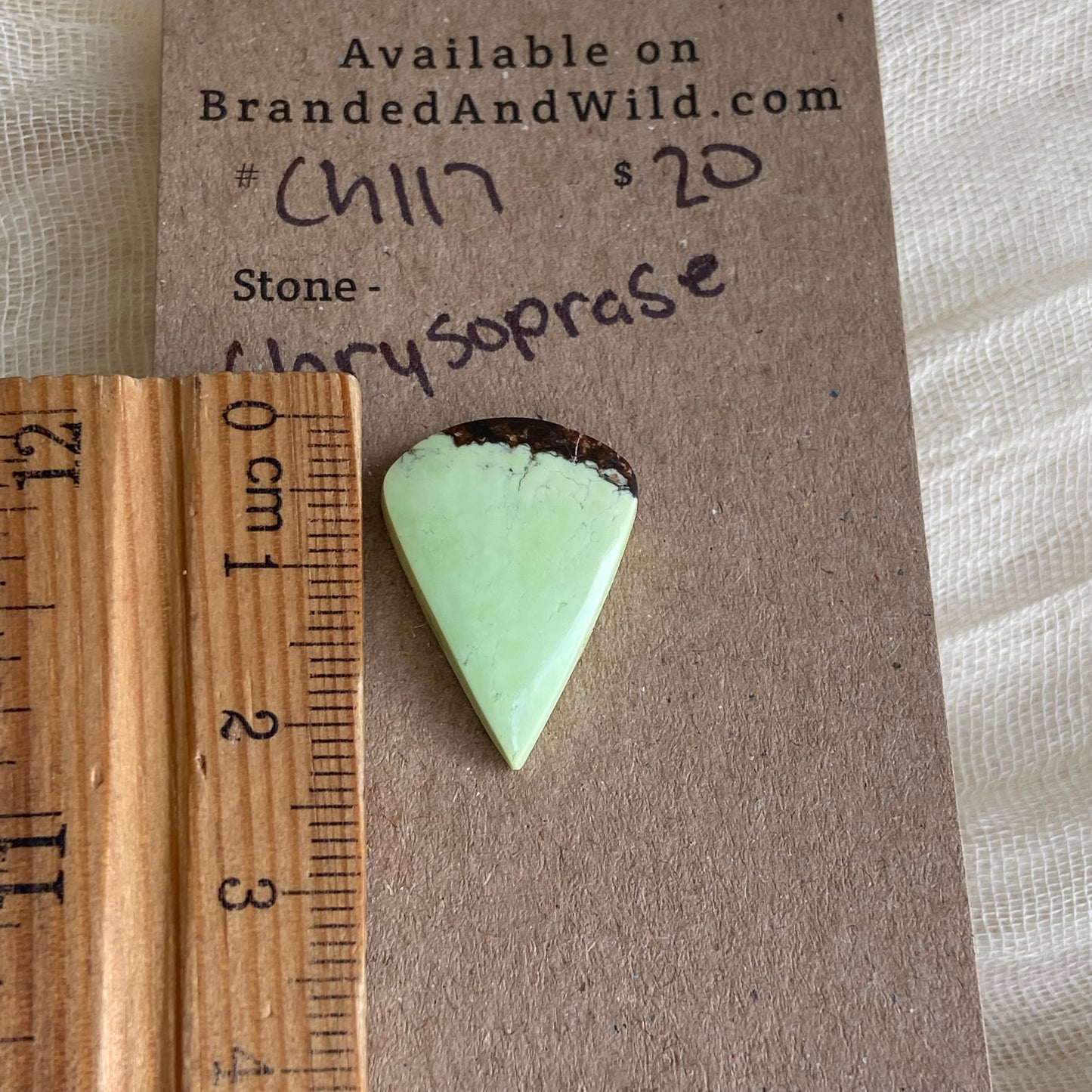 Chrysoprase Cabochon - Ch117 (Copy)