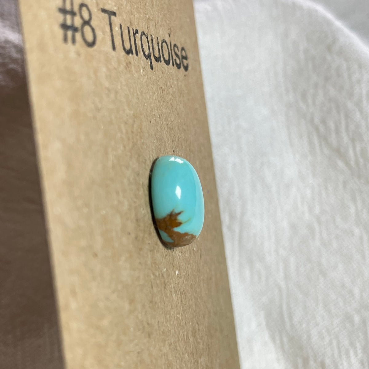 #8 Turquoise Cabochon - #822
