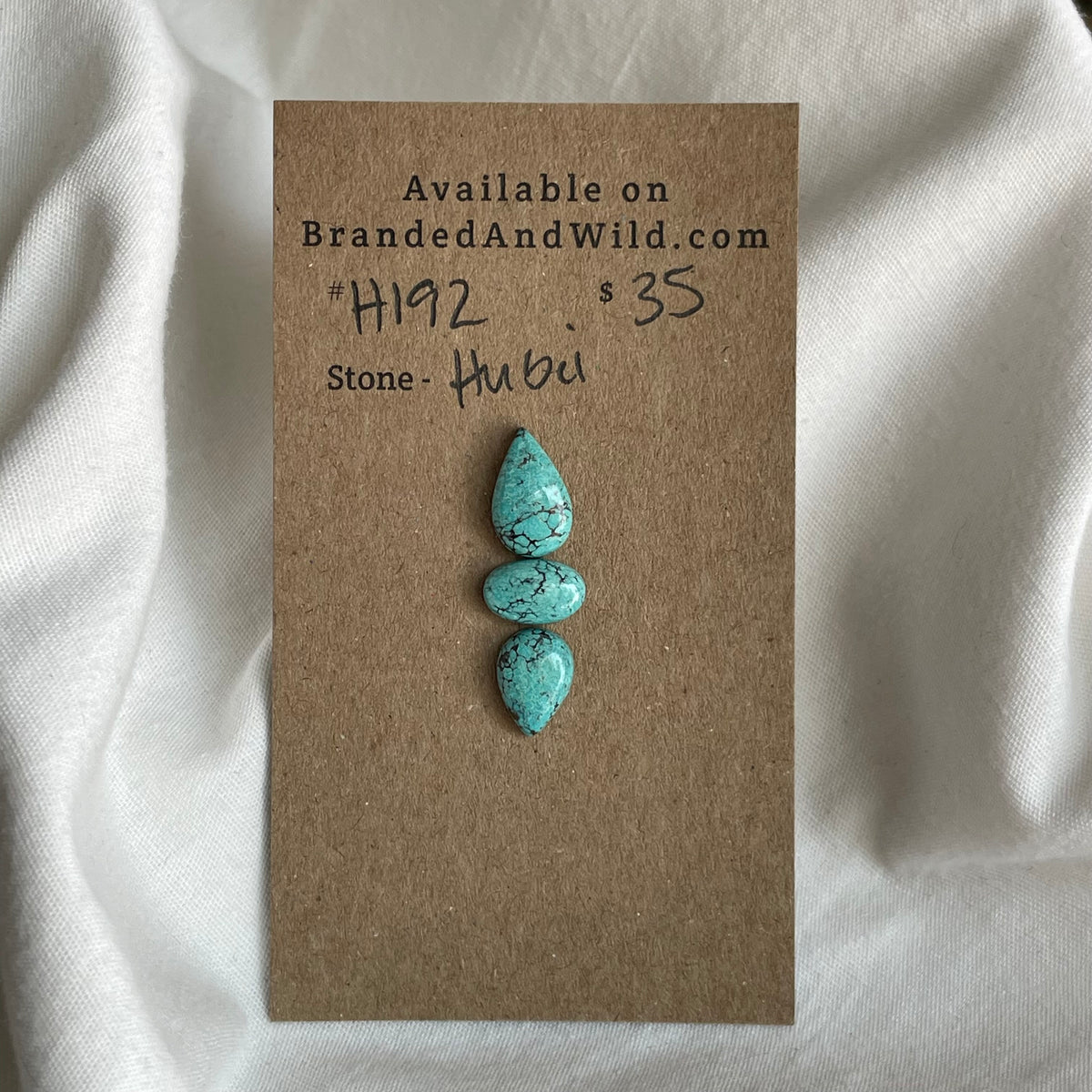 Hubei Turquoise Cabochon - H192 6195FC3B-51E8-4D7B-A843-B16169B4A84C Brandedandwild.com