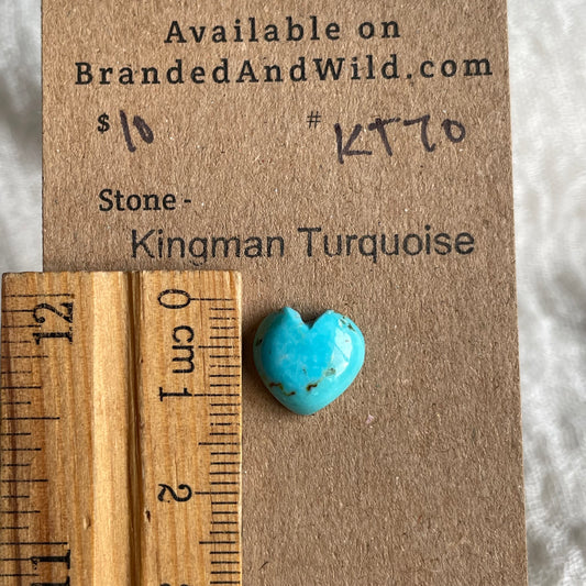 Kingman Turquoise Cabochon - KT70 61A8291D-BEAC-4B21-9D8A-D6B2BC875FC3 Brandedandwild.com