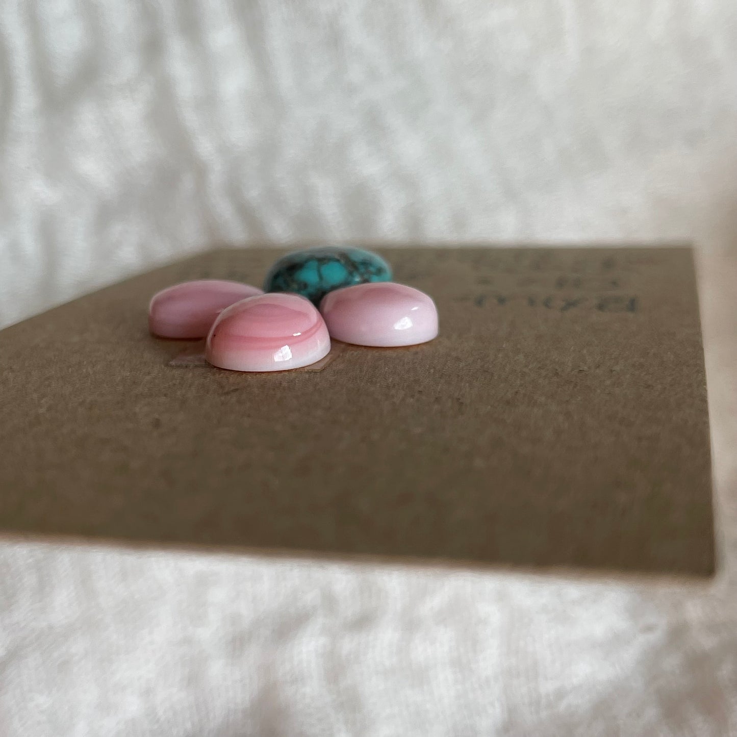 Turquoise / Pink Conch - Cabochon - Mix81 61BF2660-E566-4B86-851A-DA645460F1EE Brandedandwild.com