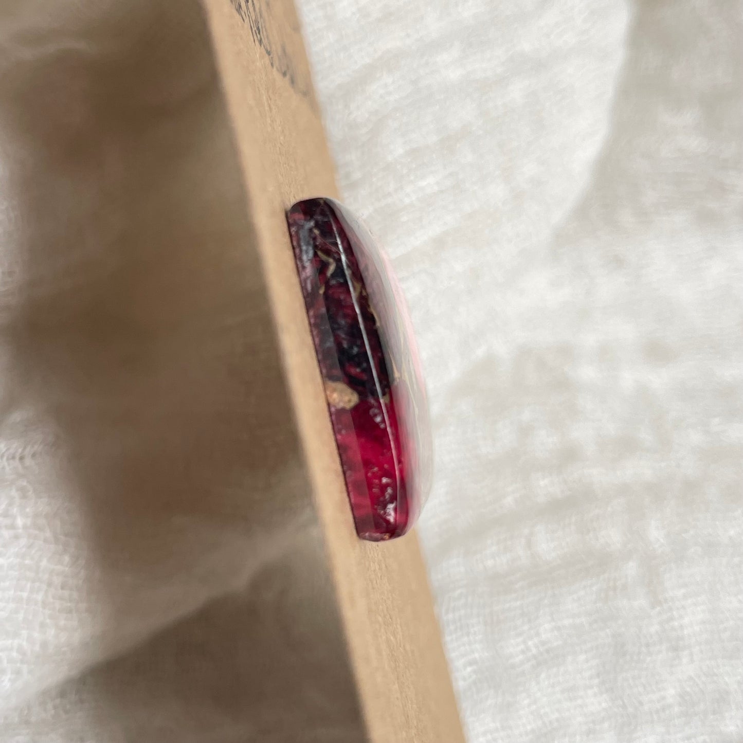 Red Dahlia Cabochon - RD15 61F2CEFA-7804-4700-9B5C-CC83487B8868 Brandedandwild.com