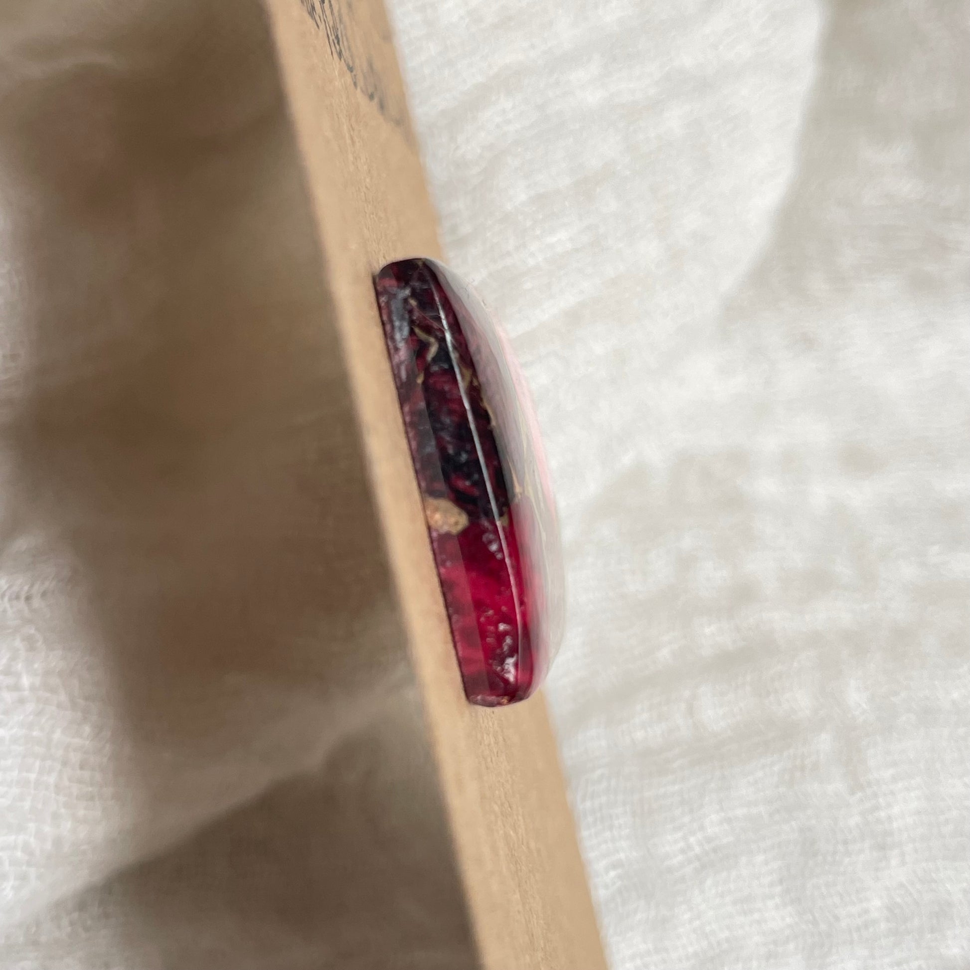 Red Dahlia Cabochon - RD15 61F2CEFA-7804-4700-9B5C-CC83487B8868 Brandedandwild.com
