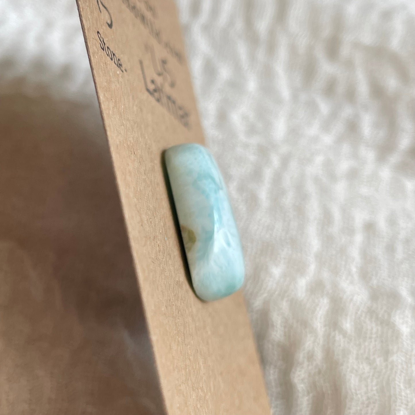 Larimar Cabochon - L15 61FEB090-130F-48EE-8337-11352D2350E2 Brandedandwild.com
