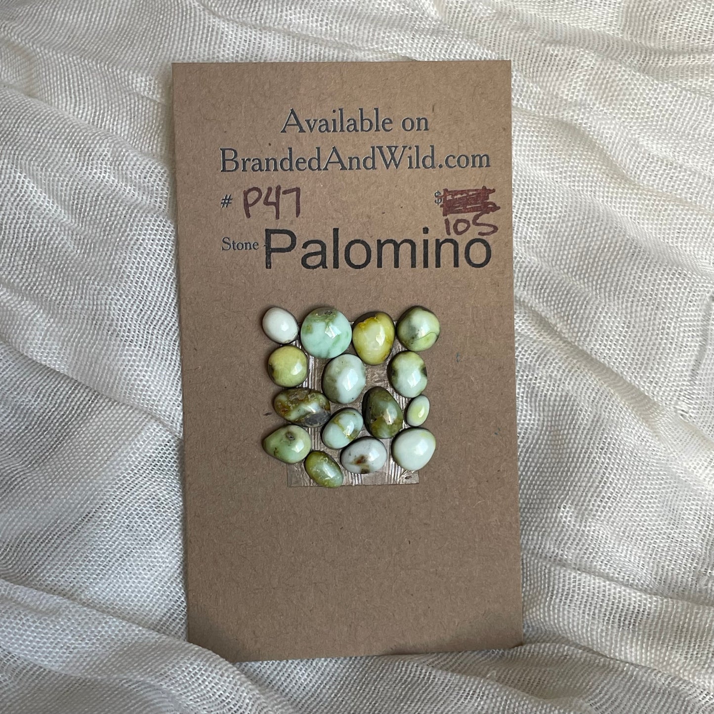 Palomino Cabochon - P47 62002278-F3C5-4F04-9ABF-BC9E9E4F5A2A Brandedandwild.com