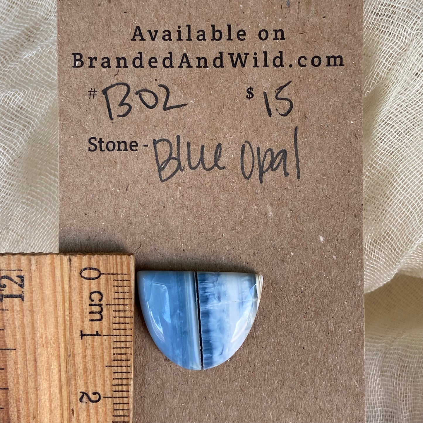Blue Opal Cabochon - B002