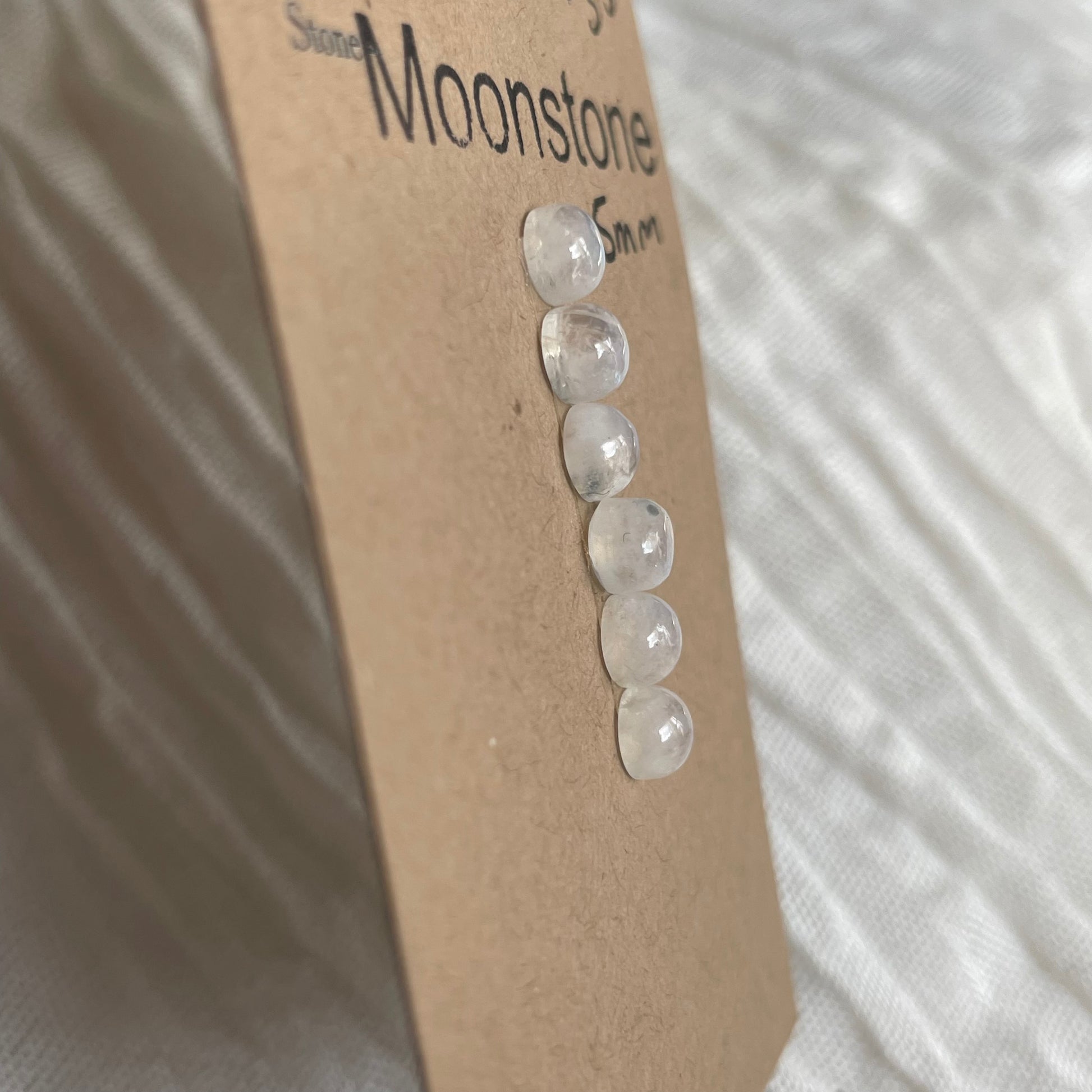 Peach Moonstone Cabochon - MS16 6245F305-41D5-4A4A-A566-A3648C26A807 Brandedandwild.com