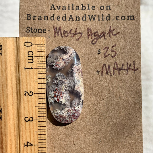 Moss Agate Cabochon- MA44